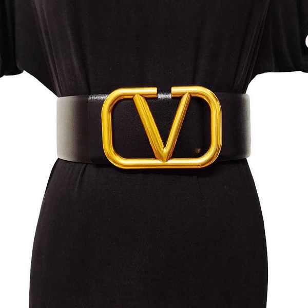 belts large v letter buckle leather women's dress wide decorative belt with skirt temperament waist closure, Black;brown
belts large v letter buckle leather women's dress wide decorative belt with skirt temperament waist closure, Black;brown