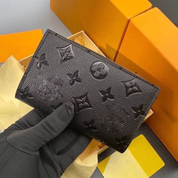 New Designer Wallet Embossed Craft Men's Fashion Simple Classic Multi functional Wallet, Black
New Designer Wallet Embossed Craft Men's Fashion Simple Classic Multi functional Wallet, Black