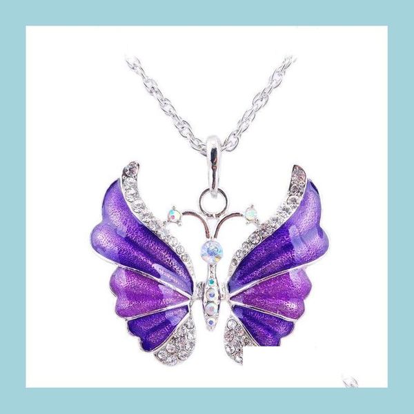pendant necklaces pendant necklaces charm sier rhinestone crystal butterfly chain necklace drop delivery jewelry pendants dhi3f, Silver
pendant necklaces pendant necklaces charm sier rhinestone crystal butterfly chain necklace drop delivery jewelry pendants dhi3f, Silver