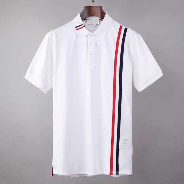 summer t shirt thoms brownns mens womens designers t-shirts fashion new men's short sleeve polo round neck casual t-shirt classic brand, White;black
summer t shirt thoms brownns mens womens designers t-shirts fashion new men's short sleeve polo round neck casual t-shirt classic brand, White;black