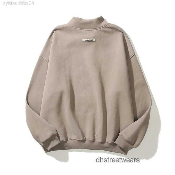 dhstreetwears hoodies fog feal of god essentials letter printed high neck plush sweater, Black
dhstreetwears hoodies fog feal of god essentials letter printed high neck plush sweater, Black