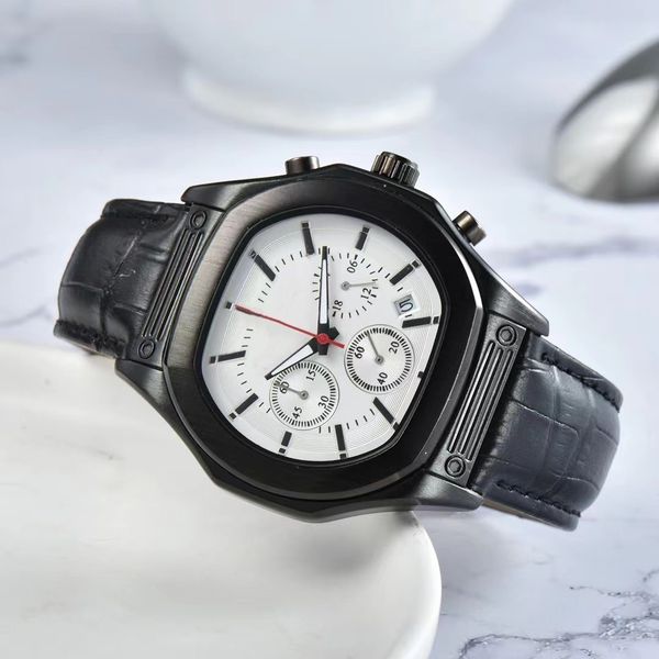 2022 new luxury brand sports leisure business men's watch multistyle multifunctional quartz timecode, Slivery;brown
2022 new luxury brand sports leisure business men's watch multistyle multifunctional quartz timecode, Slivery;brown
