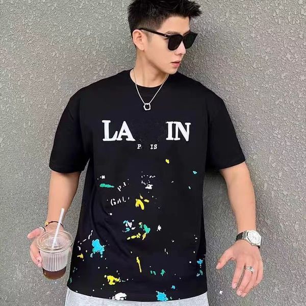 men's t-shirts 2022 fashion design gall depte cotton printed loose colored short sleeved t-shirts for men and women, White;black
men's t-shirts 2022 fashion design gall depte cotton printed loose colored short sleeved t-shirts for men and women, White;black