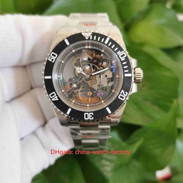 super quality mens watch 40mm 116610 skeleton carbon fiber bezel designer watches 904l steel cal.3130 movemen transparent mechanical automat, Slivery;black
super quality mens watch 40mm 116610 skeleton carbon fiber bezel designer watches 904l steel cal.3130 movemen transparent mechanical automat, Slivery;black