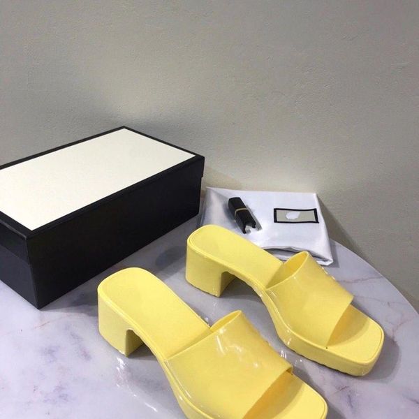 beach slippers summer designer women shoes coarser heel flops 100% patent leather lady half slipper metal luxury high heeled sandals mjk wom, Black
beach slippers summer designer women shoes coarser heel flops 100% patent leather lady half slipper metal luxury high heeled sandals mjk wom, Black