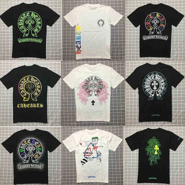 ch short sleeve t-shirt men's and women's diamond double shadow gradient sanskrit print white, White;black
ch short sleeve t-shirt men's and women's diamond double shadow gradient sanskrit print white, White;black