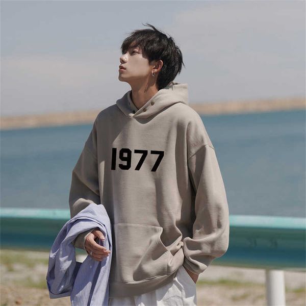 men's hoody fashion fog designer esenti high street hooded 1977 men sweater 520g stiff ins hiphop coat on tidal west coast sweatshirt o, Black
men's hoody fashion fog designer esenti high street hooded 1977 men sweater 520g stiff ins hiphop coat on tidal west coast sweatshirt o, Black
