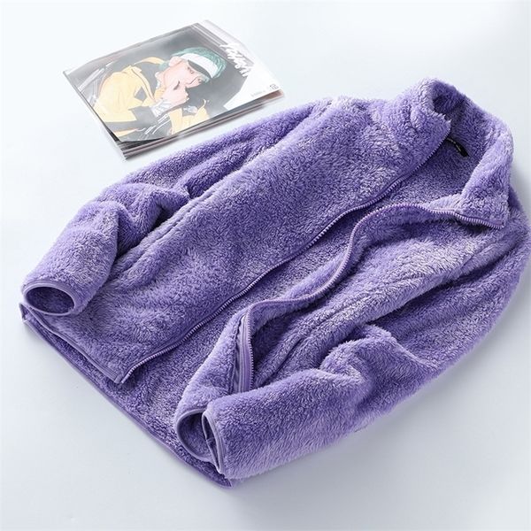 women's jackets winter wool fleece jacket women thick cardigan sweater thermal windproof spring windbreaker female hooded warmer coat m, Black;brown
women's jackets winter wool fleece jacket women thick cardigan sweater thermal windproof spring windbreaker female hooded warmer coat m, Black;brown