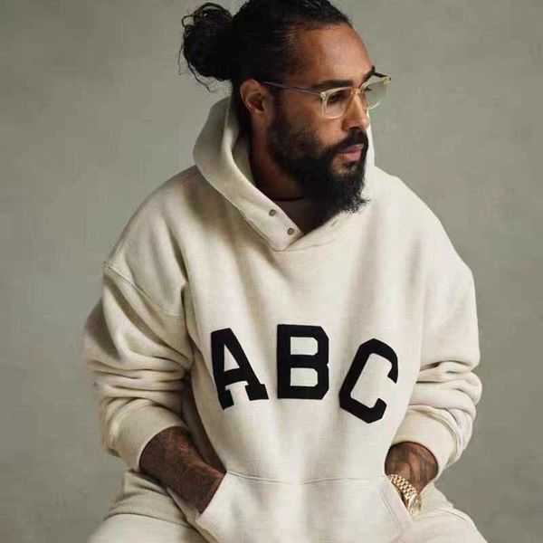 2022men's hoodies essentailss sweatshirts designer sweaters print double line flocking letter hoodie oversize niche high street tide si, Black
2022men's hoodies essentailss sweatshirts designer sweaters print double line flocking letter hoodie oversize niche high street tide si, Black