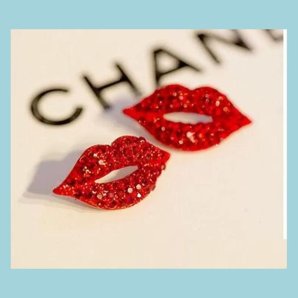 stud red lip diamond stud earrings vintage fill rhinestone big earring women girl party jewelry valentine gift drop delivery dhzt9, Golden;silver
stud red lip diamond stud earrings vintage fill rhinestone big earring women girl party jewelry valentine gift drop delivery dhzt9, Golden;silver
