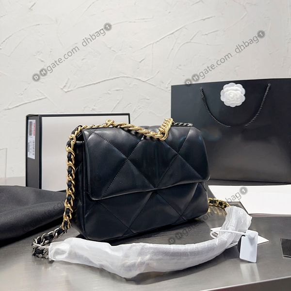 26cm designer 19 french flap luxury bags genuine leather fashion quilted handbags classic multi pochette key pocket portable sacoche gold ha
26cm designer 19 french flap luxury bags genuine leather fashion quilted handbags classic multi pochette key pocket portable sacoche gold ha