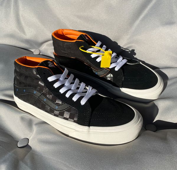 fashion men canvas sneakers chessboard shoes high thick heel women sneakers casual running platform lolita shoes size 35-48, Black
fashion men canvas sneakers chessboard shoes high thick heel women sneakers casual running platform lolita shoes size 35-48, Black