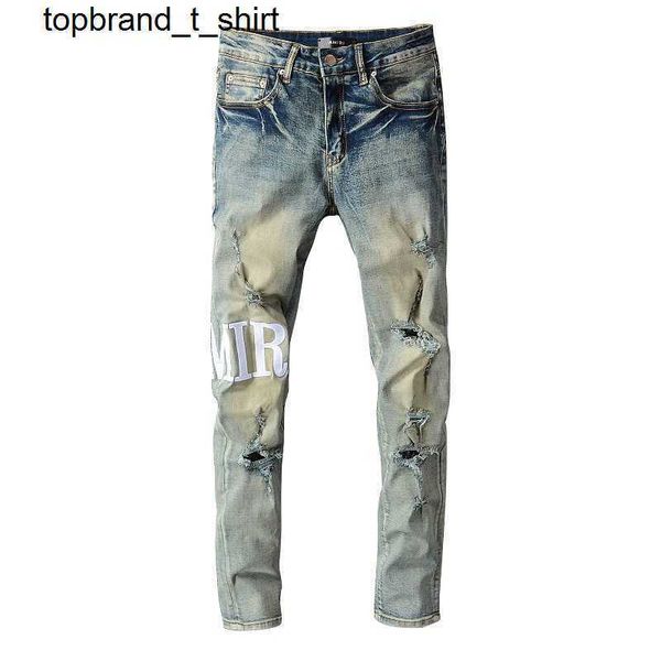 men's jeans designer chaopai amirs blue embroidery patch elastic slim small foot denim fashion streetwear pants
men's jeans designer chaopai amirs blue embroidery patch elastic slim small foot denim fashion streetwear pants