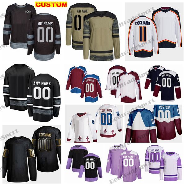custom 2022 reverse retro hockey jerseys mackinnon landeskog rantanen makar nichushkin camo fights cancer sakic forsberg toews georgiev lehk, Black;red
custom 2022 reverse retro hockey jerseys mackinnon landeskog rantanen makar nichushkin camo fights cancer sakic forsberg toews georgiev lehk, Black;red