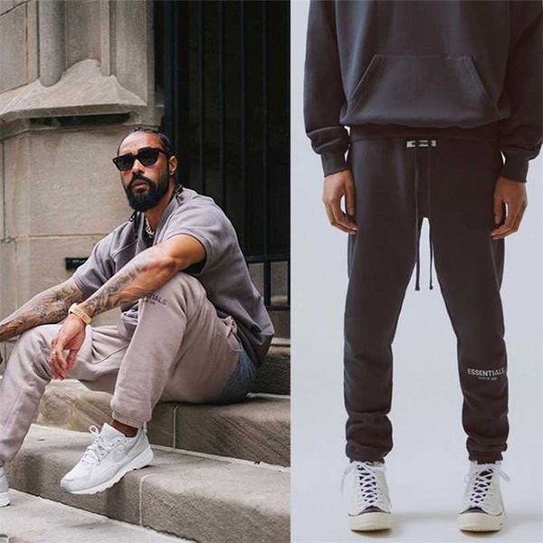designer essentials mens pants fog double line essentials sweatpants trend loose casual drawstring pants, Black
designer essentials mens pants fog double line essentials sweatpants trend loose casual drawstring pants, Black