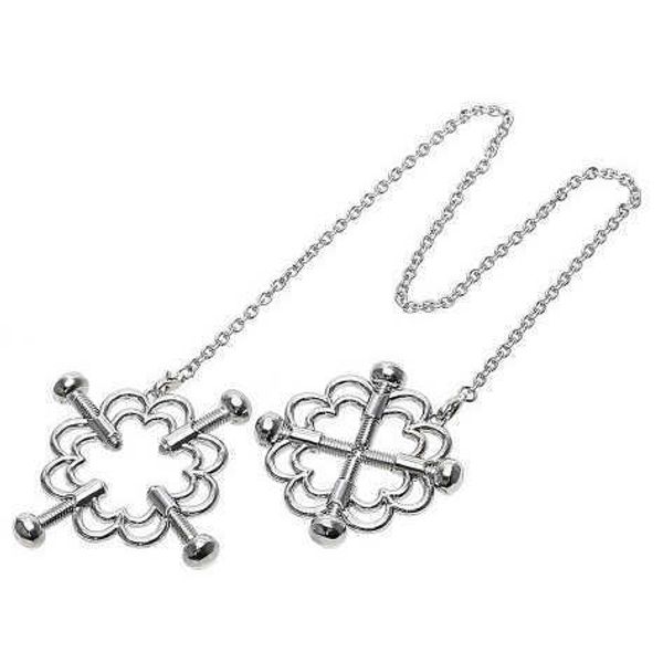 massage toy funny breast clip flower flirt adjustable double bell chain cherry
massage toy funny breast clip flower flirt adjustable double bell chain cherry