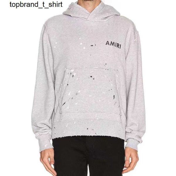 men's hoodies designer sweatshirts amirs same splashed hole men's women's fashion streetwear hoodie, Black
men's hoodies designer sweatshirts amirs same splashed hole men's women's fashion streetwear hoodie, Black
