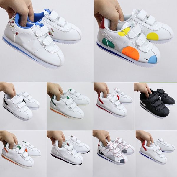 toddlers kids classic cortez shoes baby shoe boys girls sport sneakers children outdoor sports trainers youth genuine leather footwear, Black
toddlers kids classic cortez shoes baby shoe boys girls sport sneakers children outdoor sports trainers youth genuine leather footwear, Black