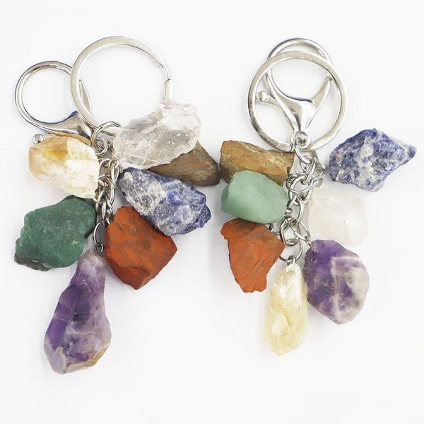key rings natural gravel stone set 7 chakra key ring lobster clasp mticolor yoga pray healing fashion car keychain pendant jewelry d dhcvp, Slivery;golden
key rings natural gravel stone set 7 chakra key ring lobster clasp mticolor yoga pray healing fashion car keychain pendant jewelry d dhcvp, Slivery;golden