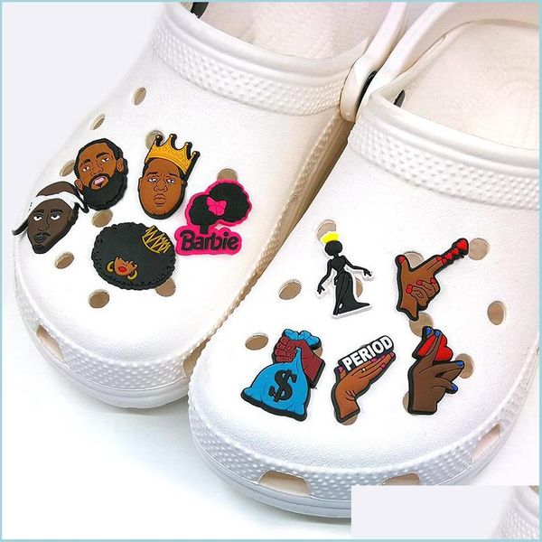 shoe parts accessories moq 100pcs symbolizing justice black series croc charms soft pvc shoe buckles accessories decorations perso dhpxo, White;pink
shoe parts accessories moq 100pcs symbolizing justice black series croc charms soft pvc shoe buckles accessories decorations perso dhpxo, White;pink