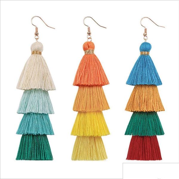 dangle chandelier handmade cotton thread earring fashion bohemian style tiered tassel earrings long eardrop women dangle chandelie dhb5h, Silver
dangle chandelier handmade cotton thread earring fashion bohemian style tiered tassel earrings long eardrop women dangle chandelie dhb5h, Silver
