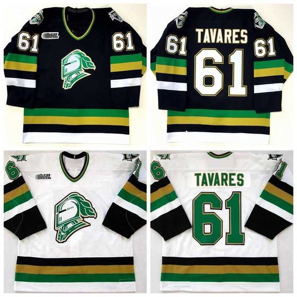vintage 2008 london knights hockey jerseys mens john tavares #61 jersey stitched black white shirts men''nhl''shirt, Black;red
vintage 2008 london knights hockey jerseys mens john tavares #61 jersey stitched black white shirts men''nhl''shirt, Black;red