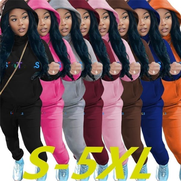 designer brand jogging suit women tracksuits letter print 2 piece sets hoodies pants long sleeve sweatsuits sportswear 5xl plus size outfits, Gray
designer brand jogging suit women tracksuits letter print 2 piece sets hoodies pants long sleeve sweatsuits sportswear 5xl plus size outfits, Gray