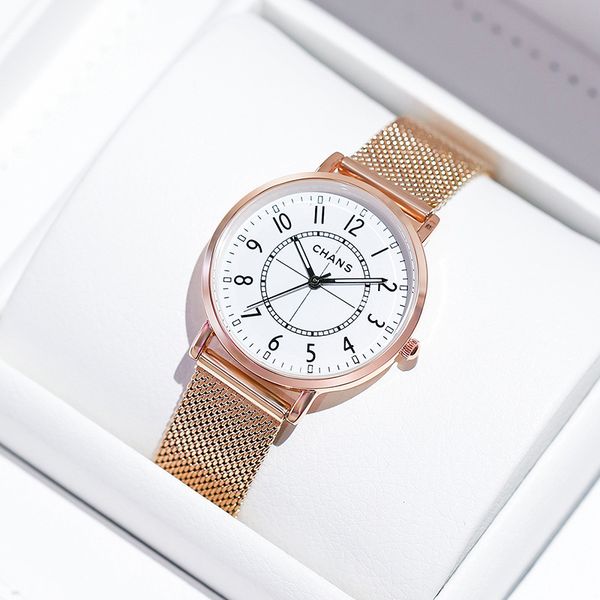 watch female 2022 new style simple machinery junior students school students waterproof luminous senior high quartz, Slivery;brown
watch female 2022 new style simple machinery junior students school students waterproof luminous senior high quartz, Slivery;brown