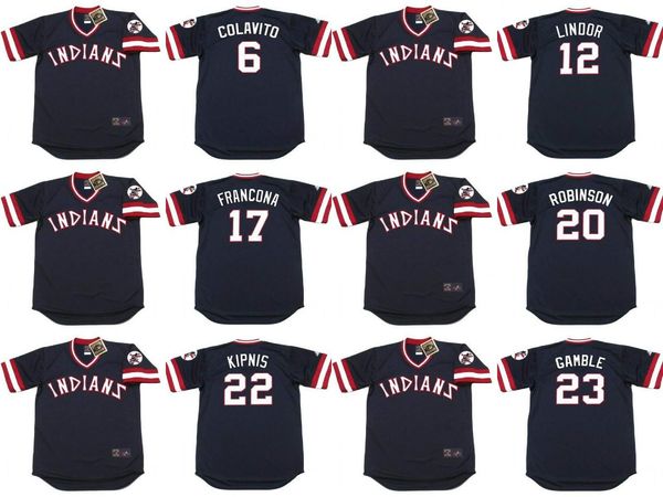 cleveland bert blyleven jason kipnis terry francona toby harrah frank robinson rocky colavito oscar gamble baseball jersey stitched, Black
cleveland bert blyleven jason kipnis terry francona toby harrah frank robinson rocky colavito oscar gamble baseball jersey stitched, Black
