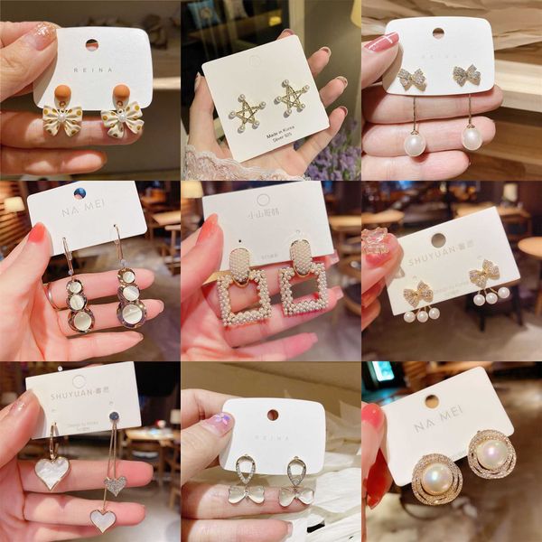 new fashion charm s925 silver needle versatile earrings fairy small fresh simple temperament jewelry, Golden
new fashion charm s925 silver needle versatile earrings fairy small fresh simple temperament jewelry, Golden