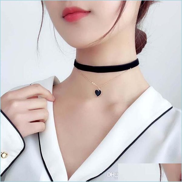 chokers cute red heart necklace temperament fashion women choker accessories clavicle chain jewelry chokers drop ship delivery dhqon, Golden;silver
chokers cute red heart necklace temperament fashion women choker accessories clavicle chain jewelry chokers drop ship delivery dhqon, Golden;silver