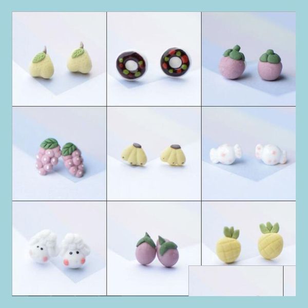 stud cute cartoon stud earrings for children girls handmade pinkch clip ceramic fruit animal candy earring ear studs jewelry dhcuy, Golden;silver
stud cute cartoon stud earrings for children girls handmade pinkch clip ceramic fruit animal candy earring ear studs jewelry dhcuy, Golden;silver