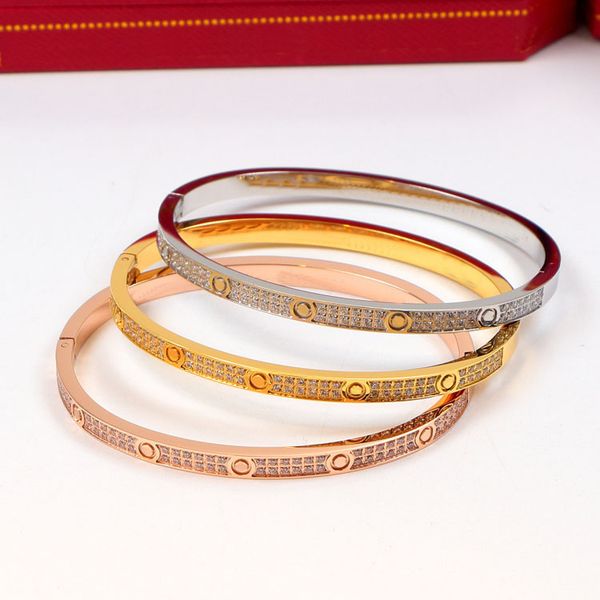 love screw gold bracelet for men designer bracelets luxury jewelry women bangle fashion alloy gold-plated never fade not allergic 4mm, Black
love screw gold bracelet for men designer bracelets luxury jewelry women bangle fashion alloy gold-plated never fade not allergic 4mm, Black