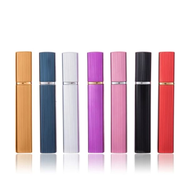 300pcs metal case glass tank 12ml perfume bottle aluminum nozzle spray refillable cosmetic glass container
300pcs metal case glass tank 12ml perfume bottle aluminum nozzle spray refillable cosmetic glass container