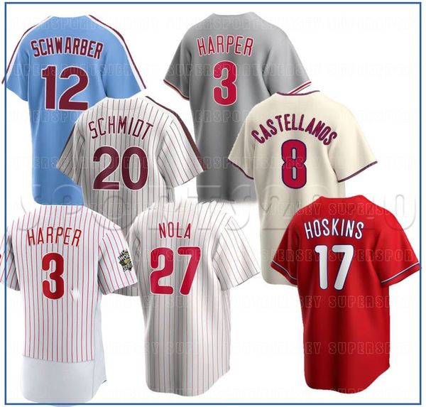 phillies 3 baseball jersey bryce 10 j.t. realmuto harper 8 nick castellanos kyle schwarber rhys hoskins mike schmidt aaron nola didi gregori, Blue;black
phillies 3 baseball jersey bryce 10 j.t. realmuto harper 8 nick castellanos kyle schwarber rhys hoskins mike schmidt aaron nola didi gregori, Blue;black
