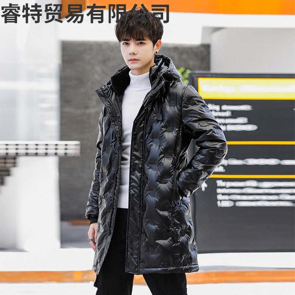 winter men down jacket with collar hood windbreaker coat half length keep warm bright, Black
winter men down jacket with collar hood windbreaker coat half length keep warm bright, Black