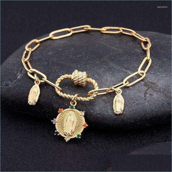 charm bracelets charm bracelets arrival virgin mary pendant chain bracelet colorf crystal fashion catholic jewelry fine party annive dhrrf, Golden;silver
charm bracelets charm bracelets arrival virgin mary pendant chain bracelet colorf crystal fashion catholic jewelry fine party annive dhrrf, Golden;silver