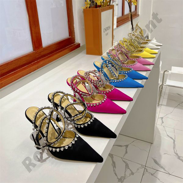 dress shoes bowtie crystal rhinestone sandals designer satin mach 9.5cm pointed toes high heel sandal heel slingbacks buckle strap womens sh, Black
dress shoes bowtie crystal rhinestone sandals designer satin mach 9.5cm pointed toes high heel sandal heel slingbacks buckle strap womens sh, Black
