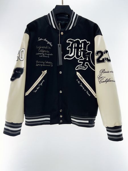 varsity jackets designer coat baseball bomber women hip hop harajuku alphanumeric letter patchwork leather streetwear men college coatsmen&#, Black;brown
varsity jackets designer coat baseball bomber women hip hop harajuku alphanumeric letter patchwork leather streetwear men college coatsmen&#, Black;brown