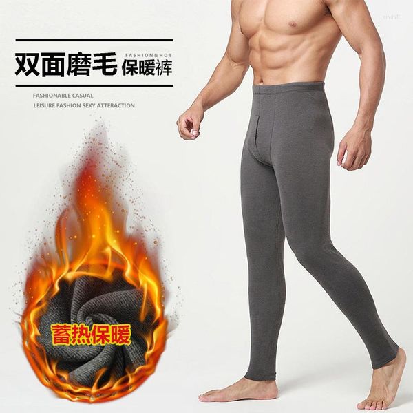 men's thermal underwear for men long loose pant plus size warm mens leggings pants, Black;white
men's thermal underwear for men long loose pant plus size warm mens leggings pants, Black;white