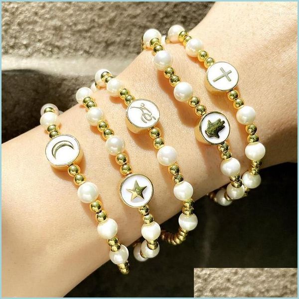 charm bracelets charm bracelets flola gold beads pearl enamel moon and star for women handmade beaded cross bangle bracelet wholesal dhxbf, Golden;silver
charm bracelets charm bracelets flola gold beads pearl enamel moon and star for women handmade beaded cross bangle bracelet wholesal dhxbf, Golden;silver