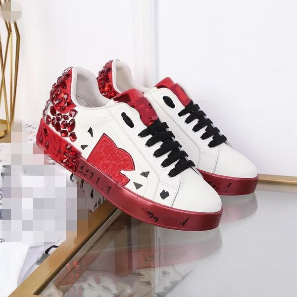 ltaly classic fashion casual shoes patchwork trendy men women sneakers ladies punk rivet low-leather skateboard sports shoe footwear mkjl000, Red;white
ltaly classic fashion casual shoes patchwork trendy men women sneakers ladies punk rivet low-leather skateboard sports shoe footwear mkjl000, Red;white
