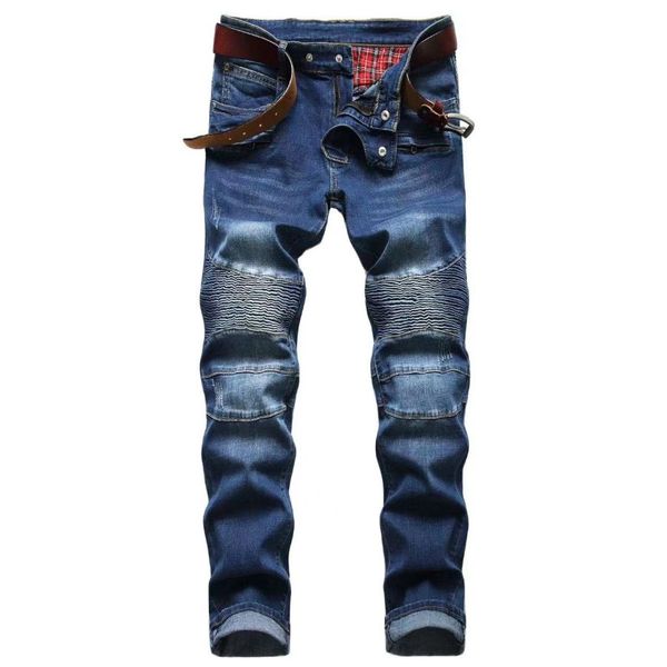 wholesale 2041 men's jeans designer jeans distressed ripped biker slim fit motorcycle denim for men s fashion jean mans pants pour homm, Blue
wholesale 2041 men's jeans designer jeans distressed ripped biker slim fit motorcycle denim for men s fashion jean mans pants pour homm, Blue