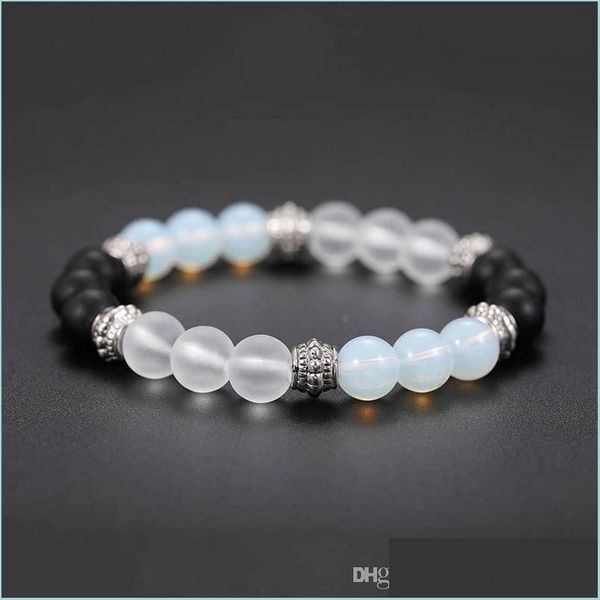 beaded crystal stone white black beads strands bracelets bangles for women men healing pray elastic yoga bracelet jewelry gifts will dhavg
beaded crystal stone white black beads strands bracelets bangles for women men healing pray elastic yoga bracelet jewelry gifts will dhavg