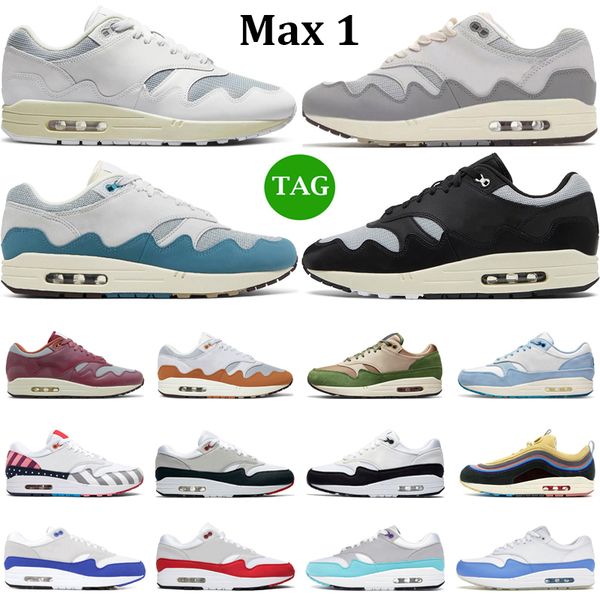 og 1 87 running shoes men women patta black grey white anniversary blue night marron noise aqua anniversary green man trainer sport sneaker
og 1 87 running shoes men women patta black grey white anniversary blue night marron noise aqua anniversary green man trainer sport sneaker