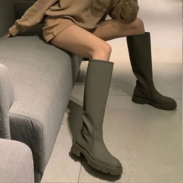 boots women long autumn winter knee high fashion shoes female footwear thigh leather knee- motorcycle 221110, Black
boots women long autumn winter knee high fashion shoes female footwear thigh leather knee- motorcycle 221110, Black
