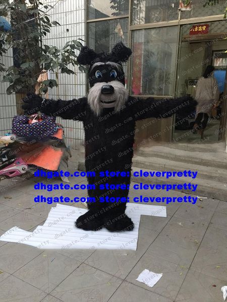 black long fur mascot costume schnauzer schnowzer shnowser dog cartoon character customers thanks meeting cultural zx441, Red;yellow
black long fur mascot costume schnauzer schnowzer shnowser dog cartoon character customers thanks meeting cultural zx441, Red;yellow