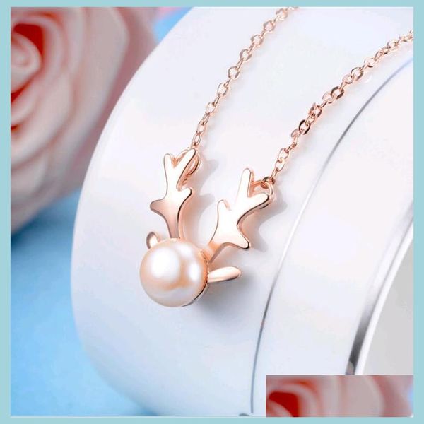 pendant necklaces natural fresh water pearl necklaces simple deer antler sir pendant necklace christmas gift for women jewelry acces dhva7, Silver
pendant necklaces natural fresh water pearl necklaces simple deer antler sir pendant necklace christmas gift for women jewelry acces dhva7, Silver