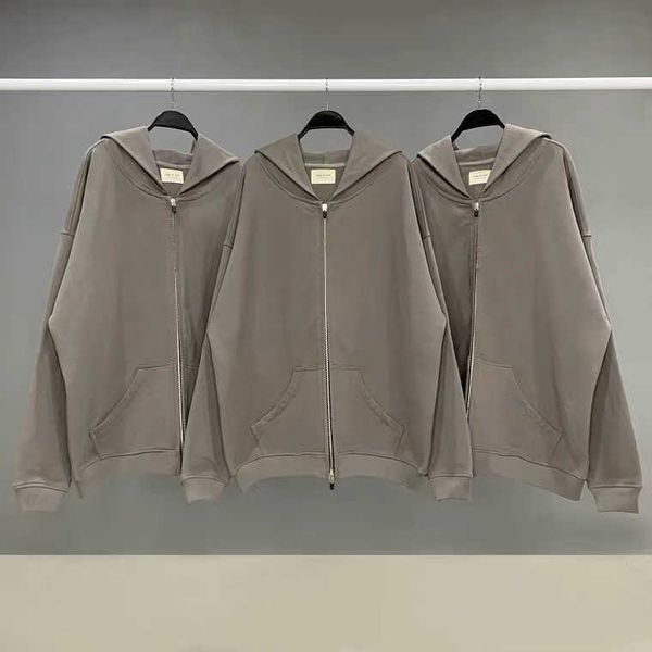 season men's hoodies essentailss zipper sweatshirts designer sweaters cardigan print of coat loose hooded sweater couple, Black
season men's hoodies essentailss zipper sweatshirts designer sweaters cardigan print of coat loose hooded sweater couple, Black