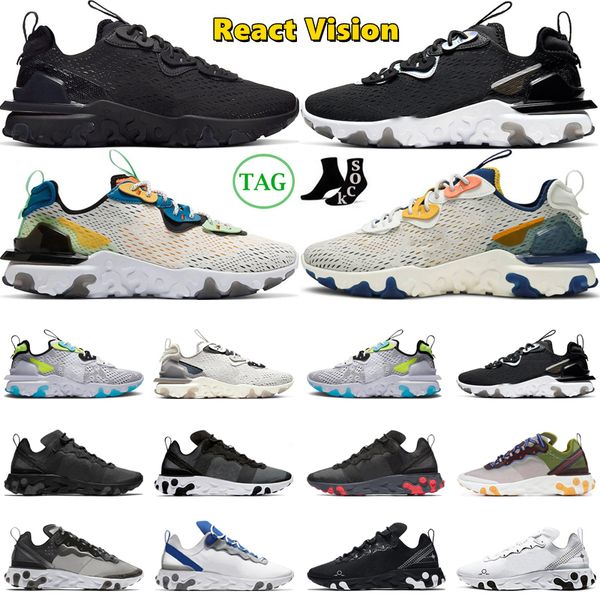 designer react vision element 55 87 running shoes men women triple black white iridescent vast grey worldwide mens trainers outdoor sneakers
designer react vision element 55 87 running shoes men women triple black white iridescent vast grey worldwide mens trainers outdoor sneakers